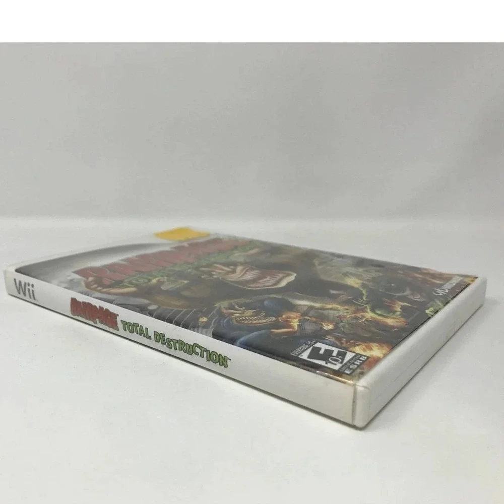 Rampage Total Destruction Nintendo Wii Game Midway 2006 RVL P RPGE